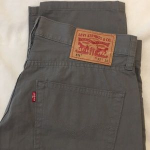 Levi’s gray khaki pants